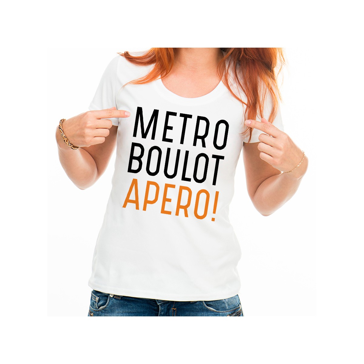 T-shirt Métro Boulot Apéro