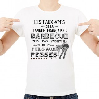 T-shirt Les faux amis de la langue française