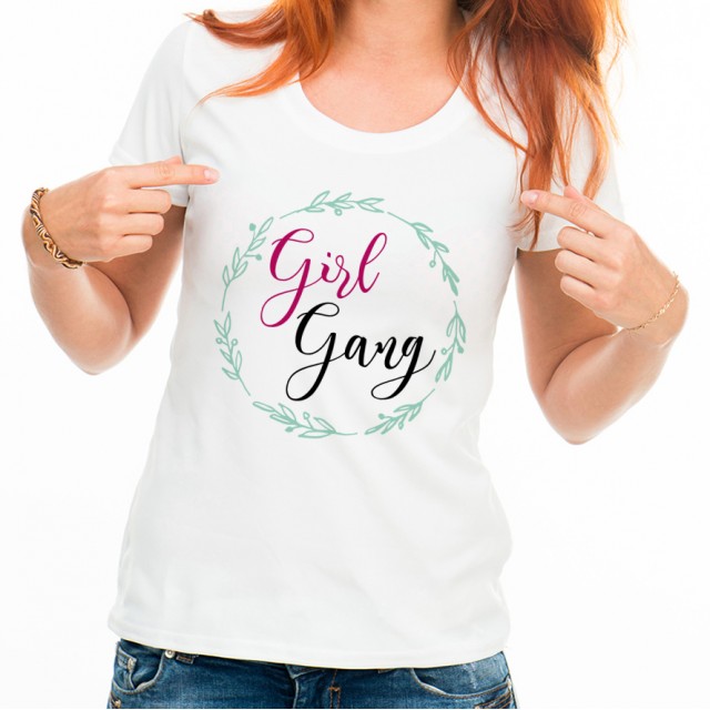 T-shirt Girl Gang