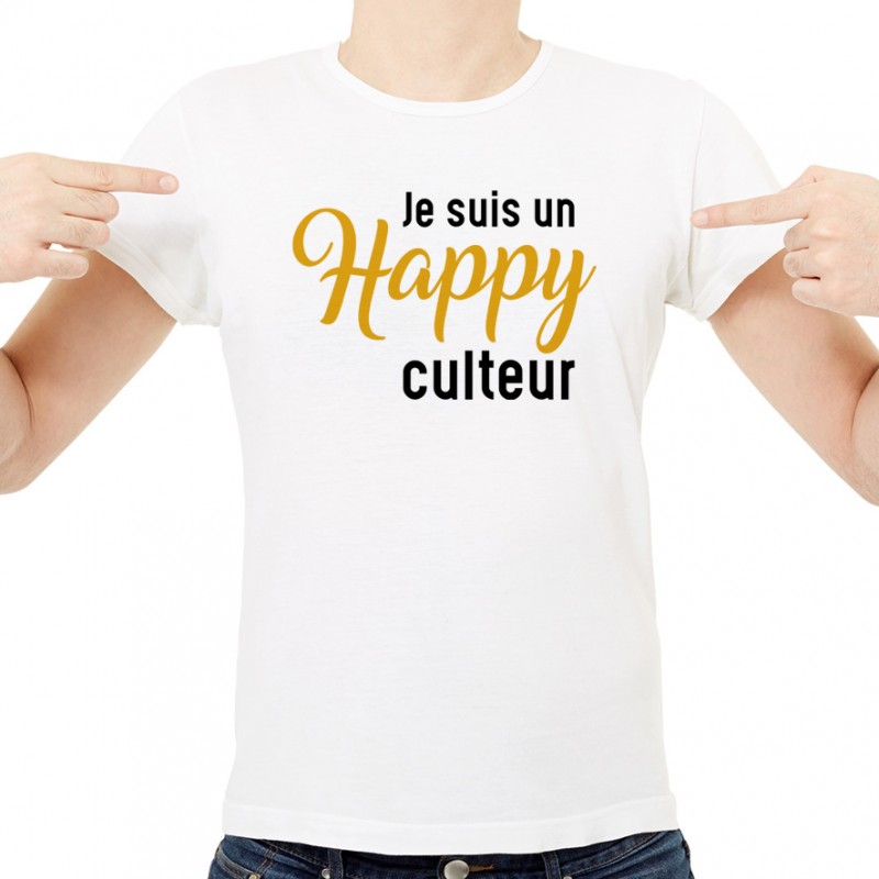 T-shirt Happy-culteur