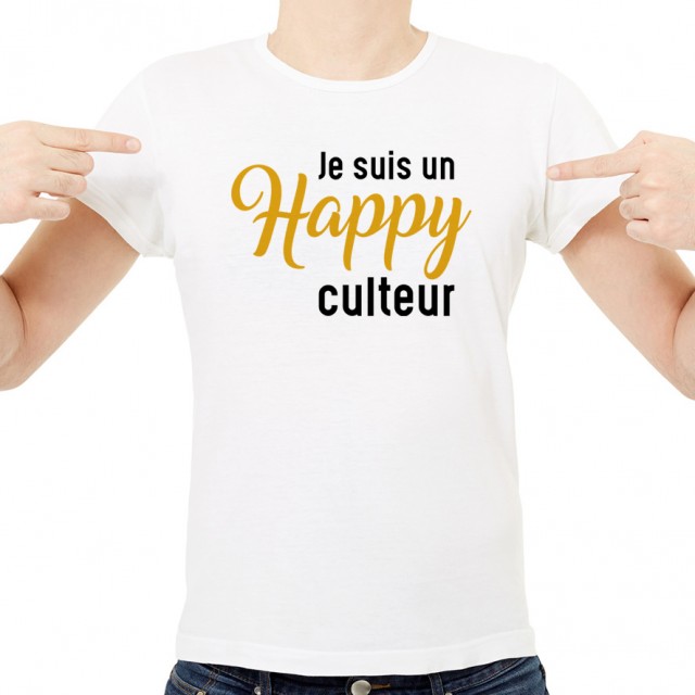 T-shirt Happy-culteur