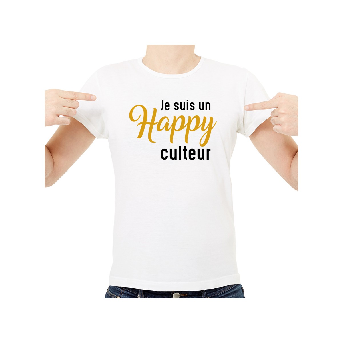 T-shirt Happy-culteur