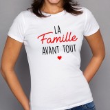 T-shirt La famille avant tout