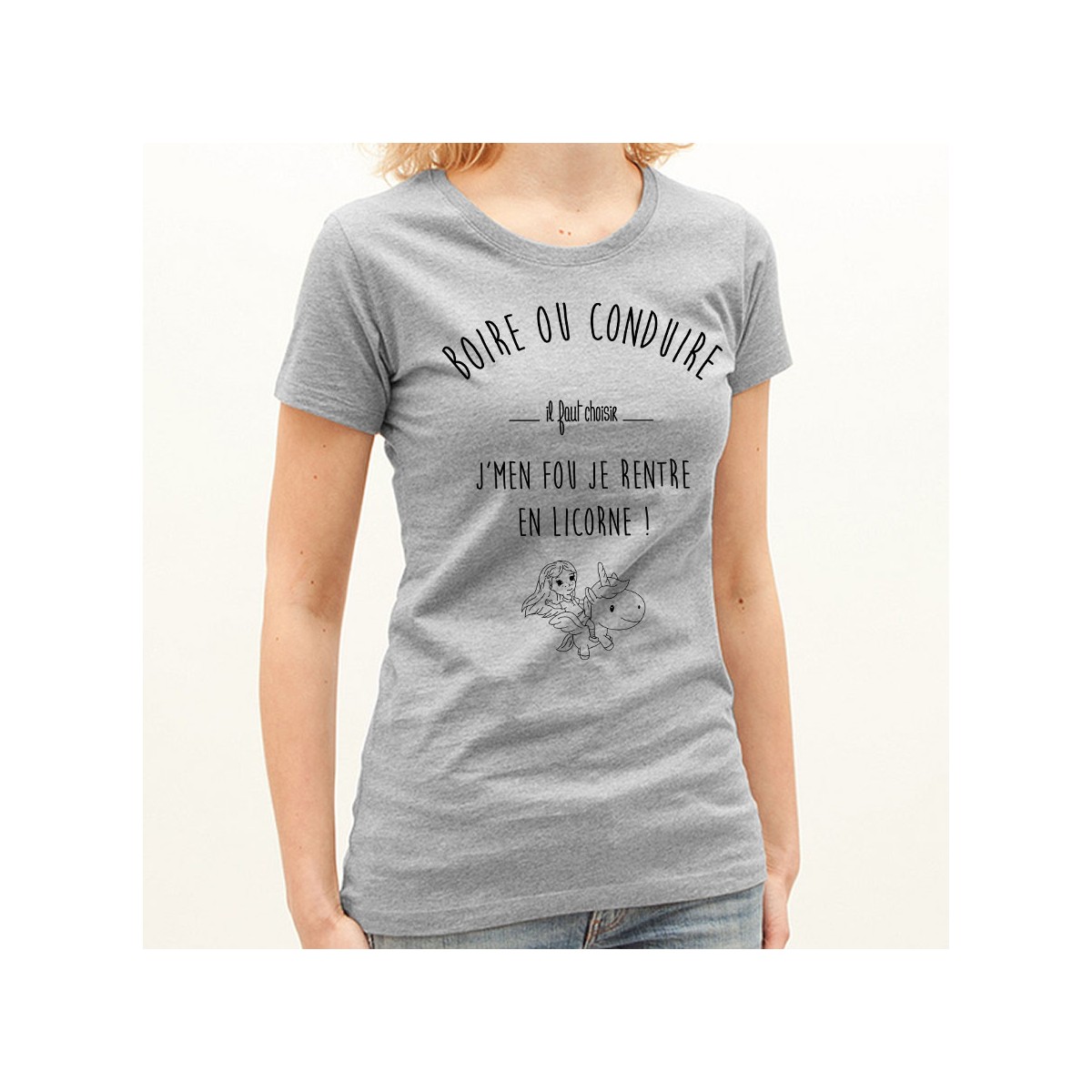 T-shirt Boire ou conduire