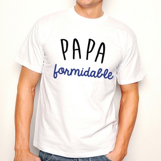T-shirt Papa formidable