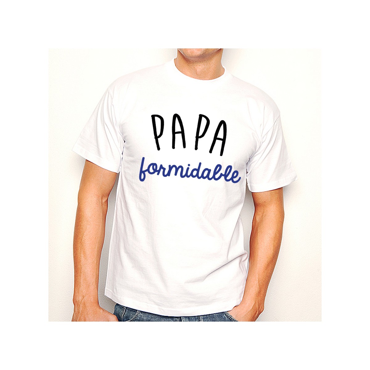 T-shirt Papa formidable