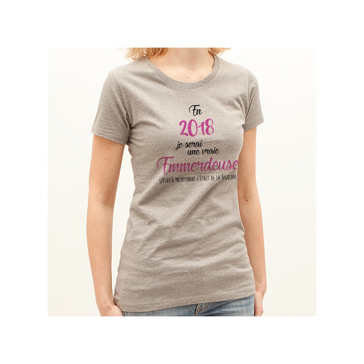 T-shirt 2018 une vraie emmerdeuse
