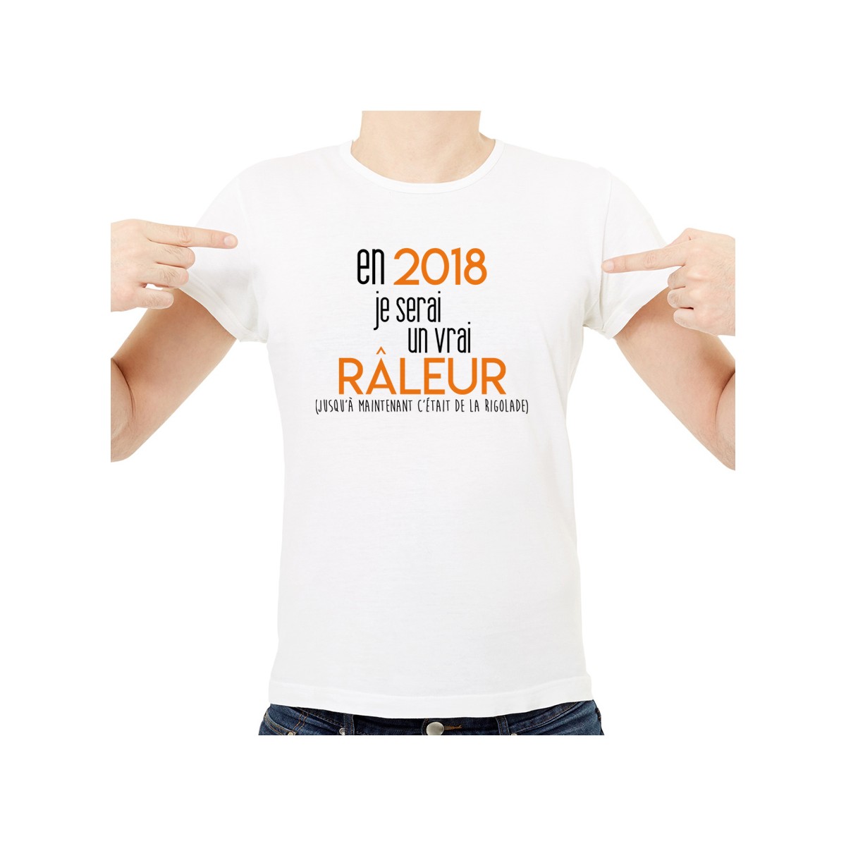 T-shirt 2018 un vrai râleur