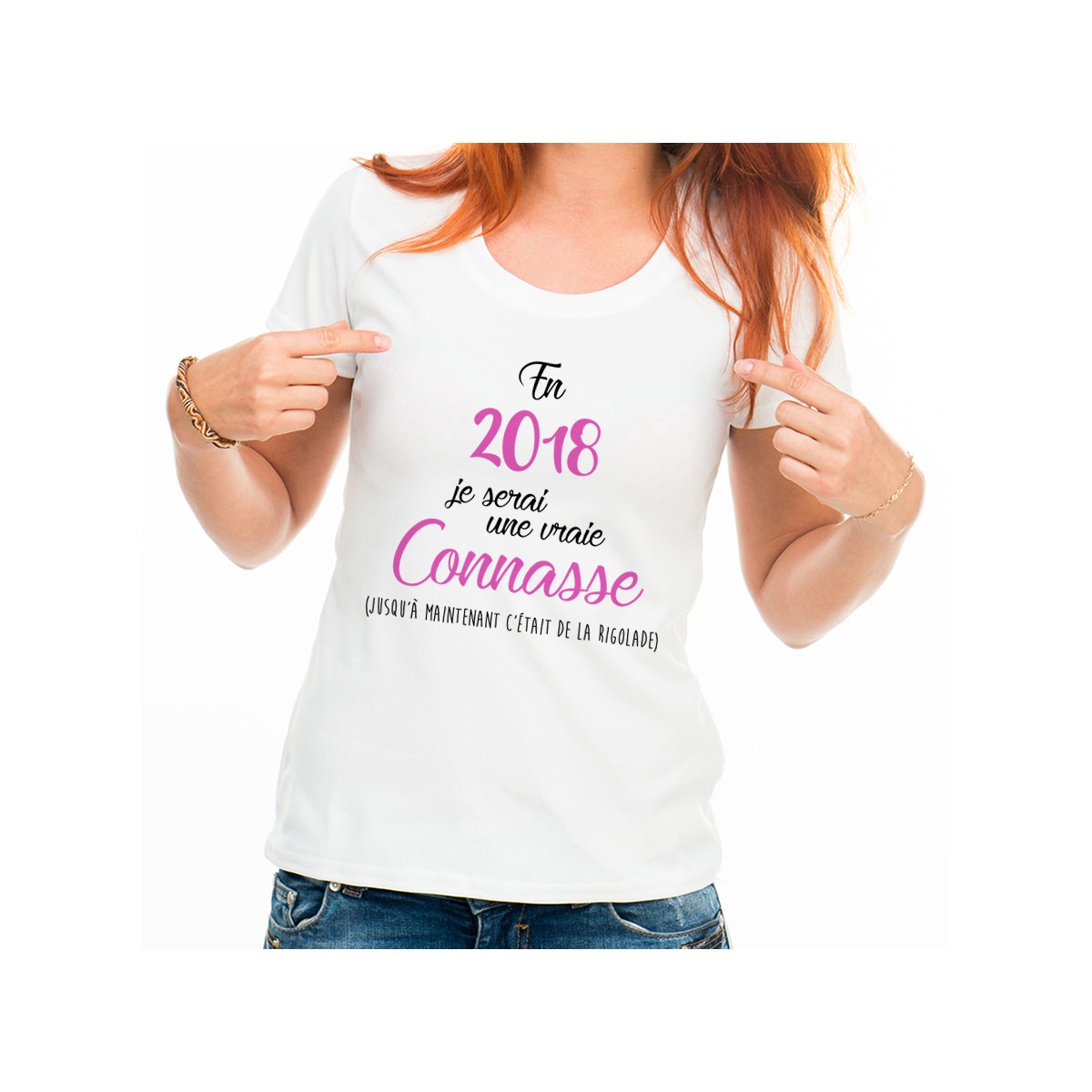 T-shirt 2018 une vraie connasse