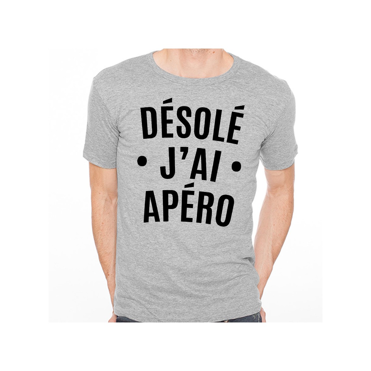 T-shirt Désolé j'ai apéro