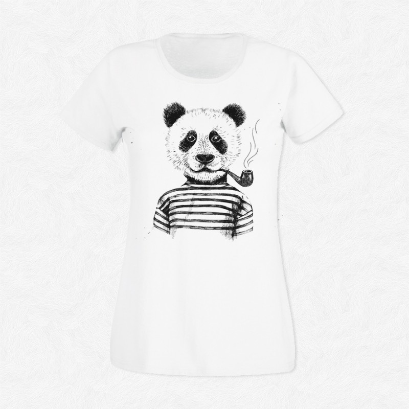 T-shirt Hipster Panda