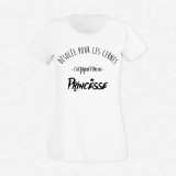T-shirt Fatiguant d'être une princesse
