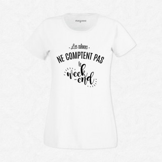 T-shirt Les calories ne comptent pas