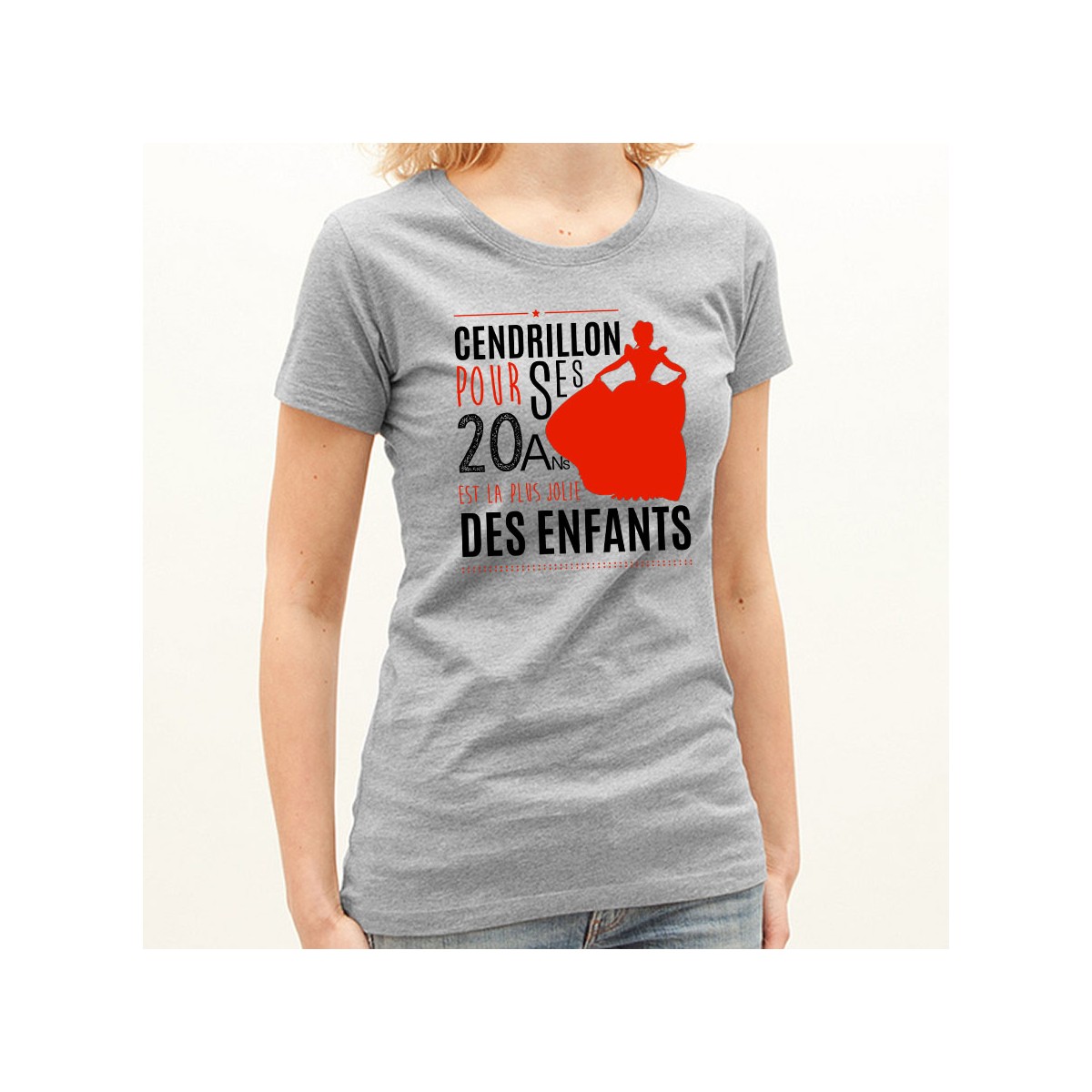 T-shirt Cendrillon