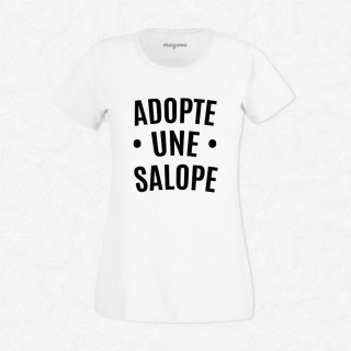 T-shirt Adopte une salope