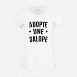 T-shirt Adopte une salope