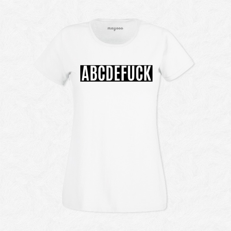 T-shirt adcdefuck