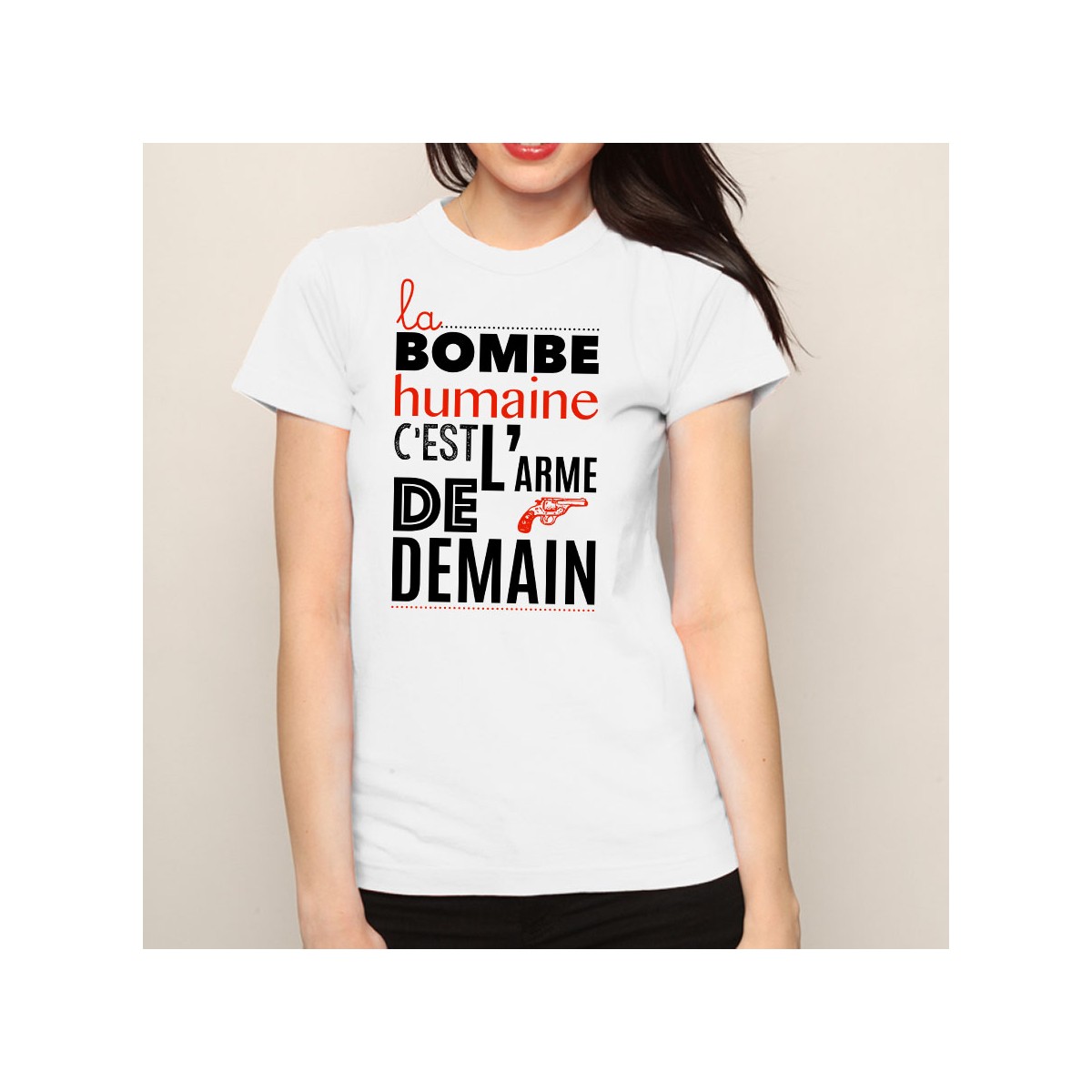 T-shirt La bombe humaine