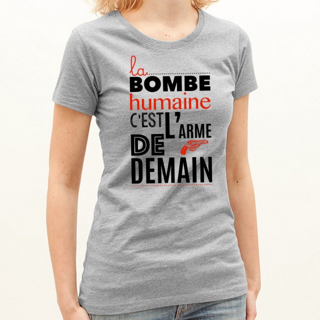 T-shirt La bombe humaine