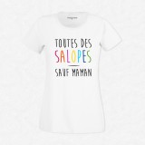 T-shirt Toutes des salopes