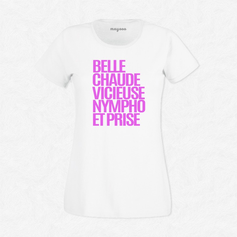 T-shirt Belle chaude