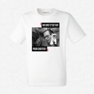 T-shirt Chirac Un chef
