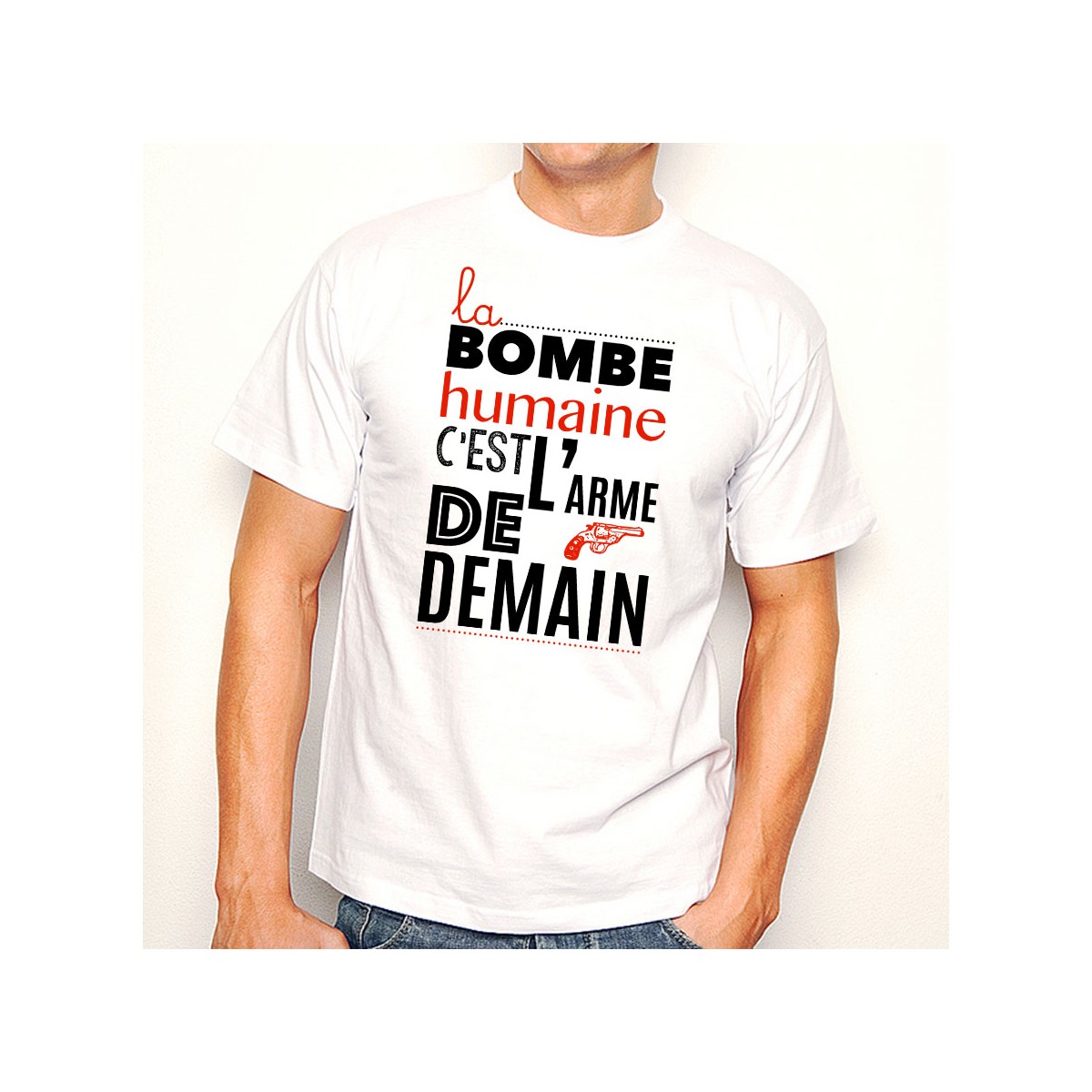 T-shirt La bombe humaine