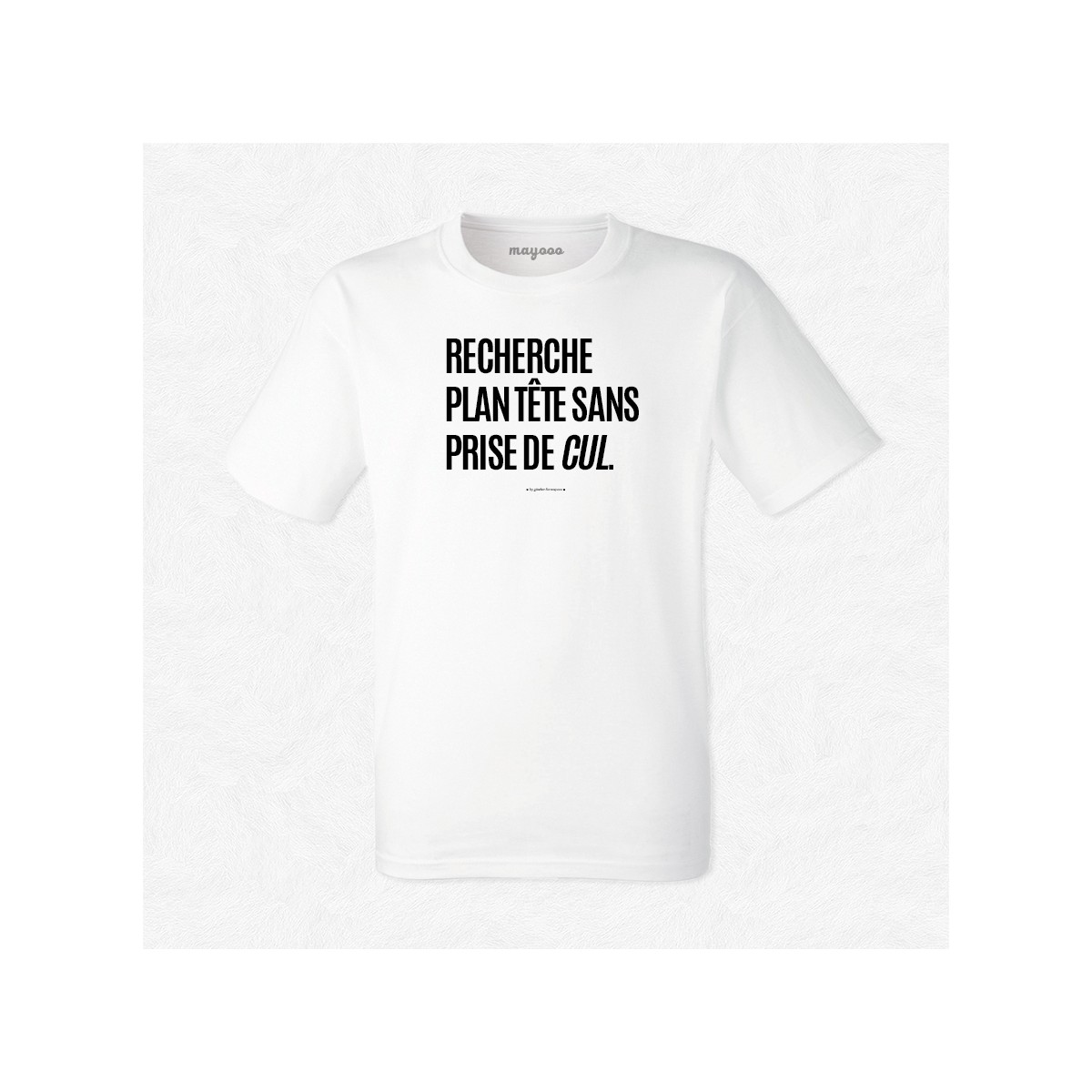 T-shirt Recherche plan tête