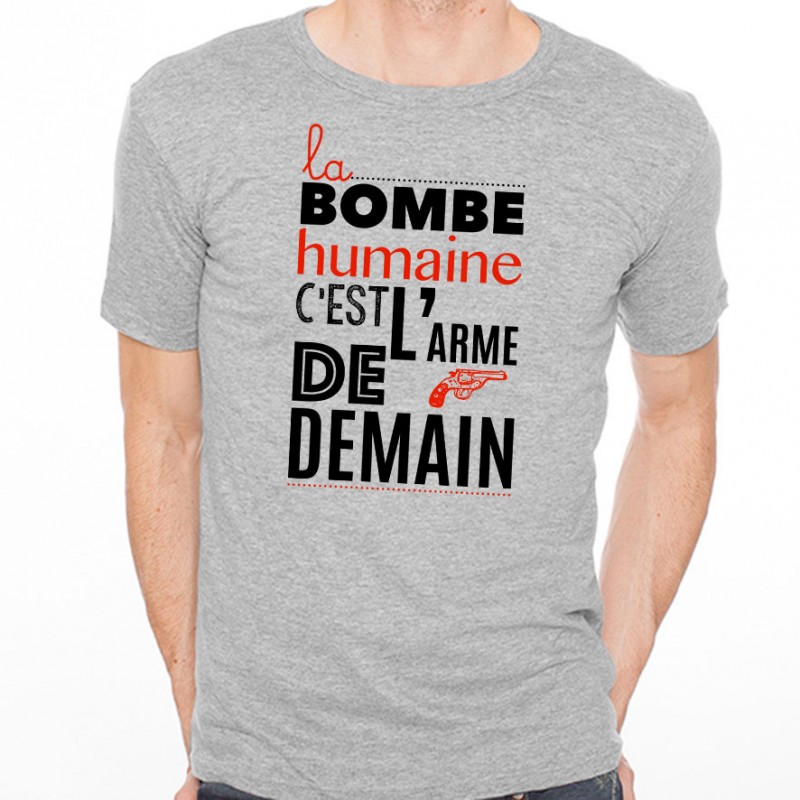 T-shirt La bombe humaine