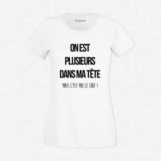 T-shirt C'est moi le chef