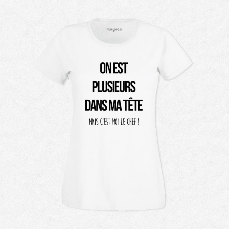 T-shirt C'est moi le chef