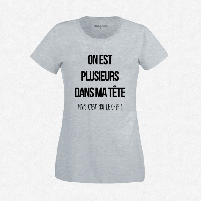 T-shirt C'est moi le chef