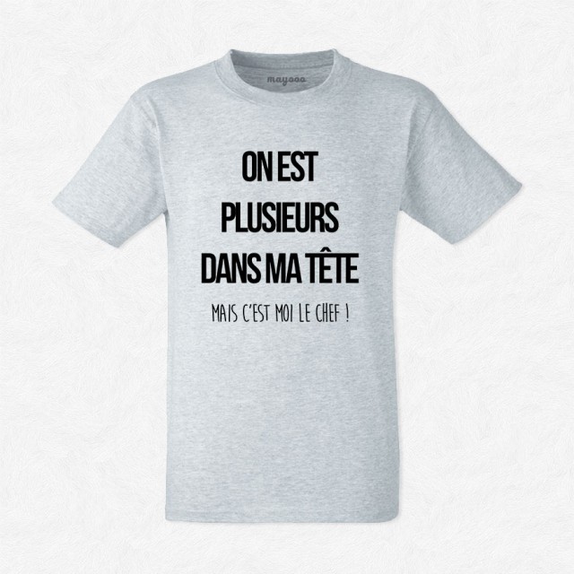 T-shirt C'est moi le chef