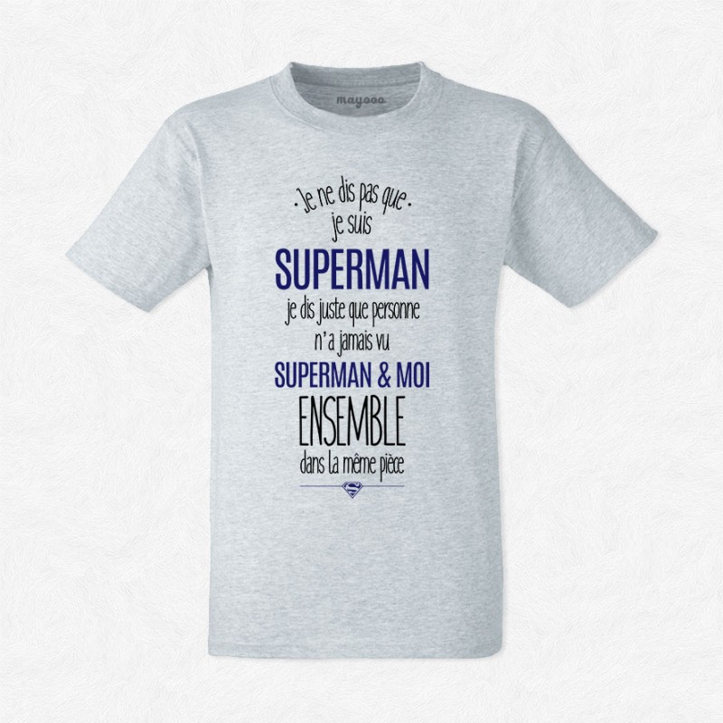 T-shirt Superman et moi