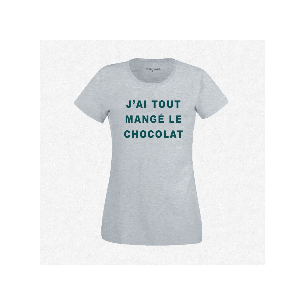 T-shirt J'ai tout mangé le chocolat