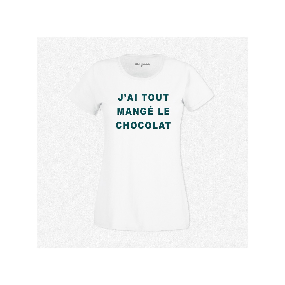 T-shirt J'ai tout mangé le chocolat