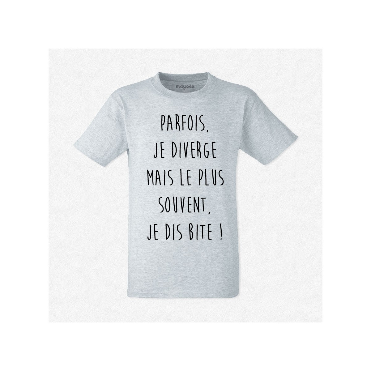 T-shirt Parfois je diverge