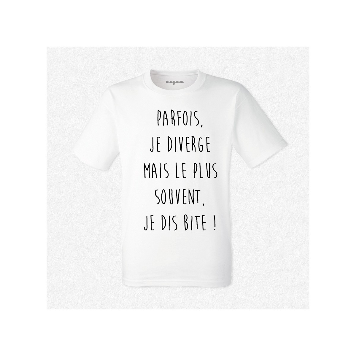 T-shirt Parfois je diverge