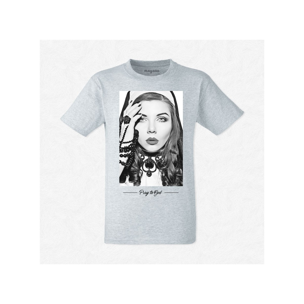 T-shirt Soeur Elisheva pray for god