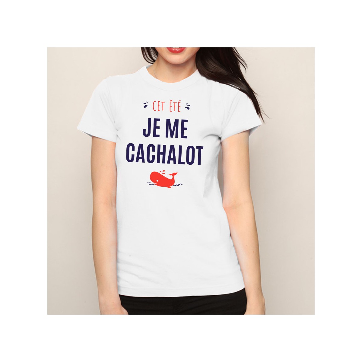 T-shirt Je me cachalot