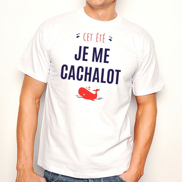 T-shirt Je me cachalot