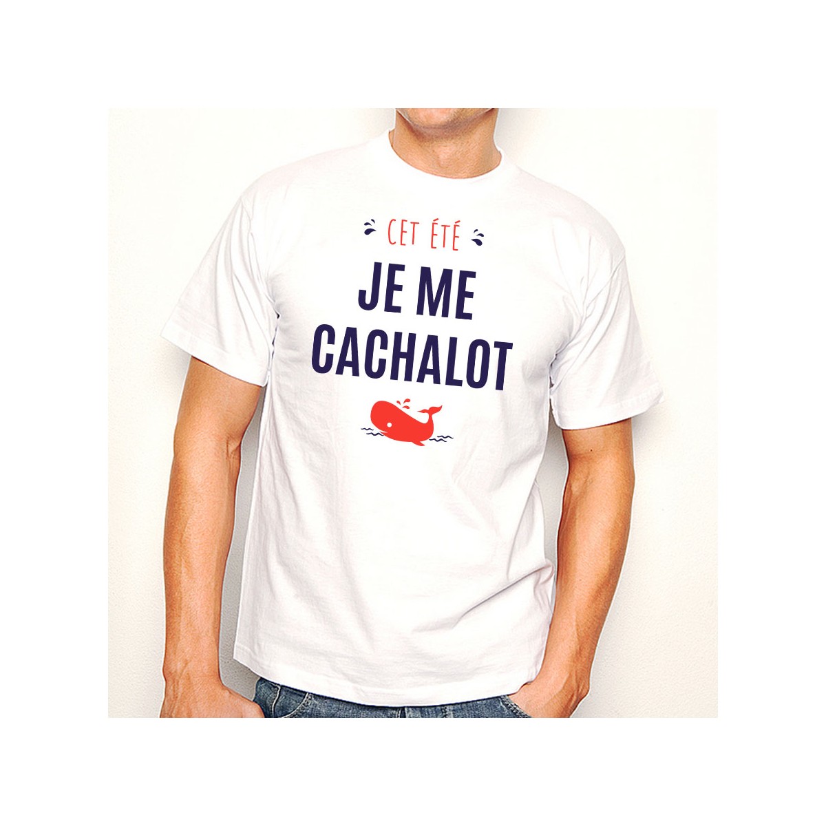 T-shirt Je me cachalot