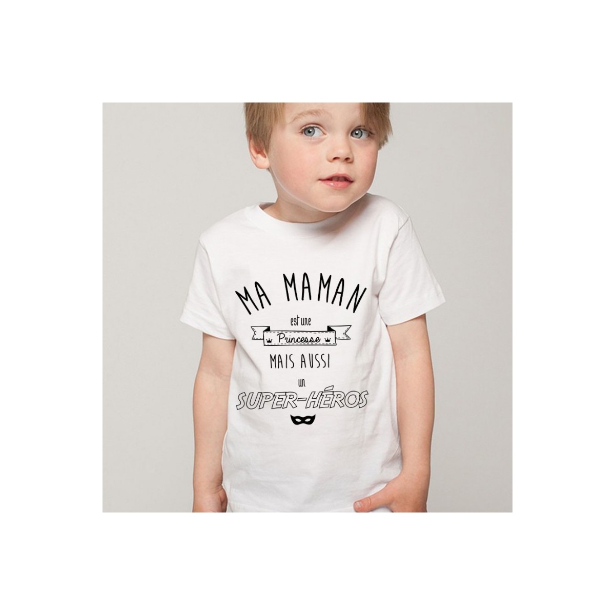 T-shirt Ma maman est une princesse