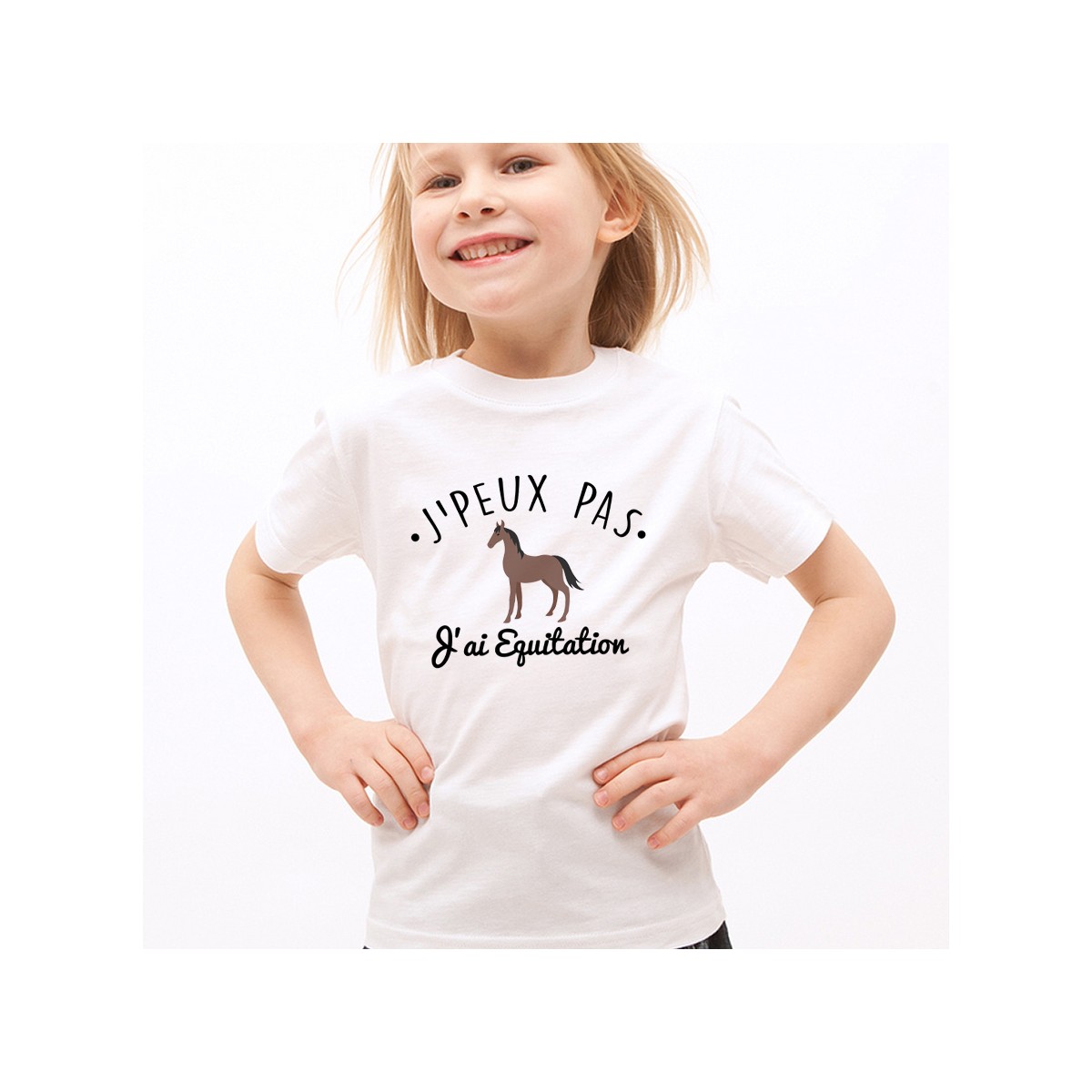 T-shirt SPORT J'peux pas j'ai Equitation