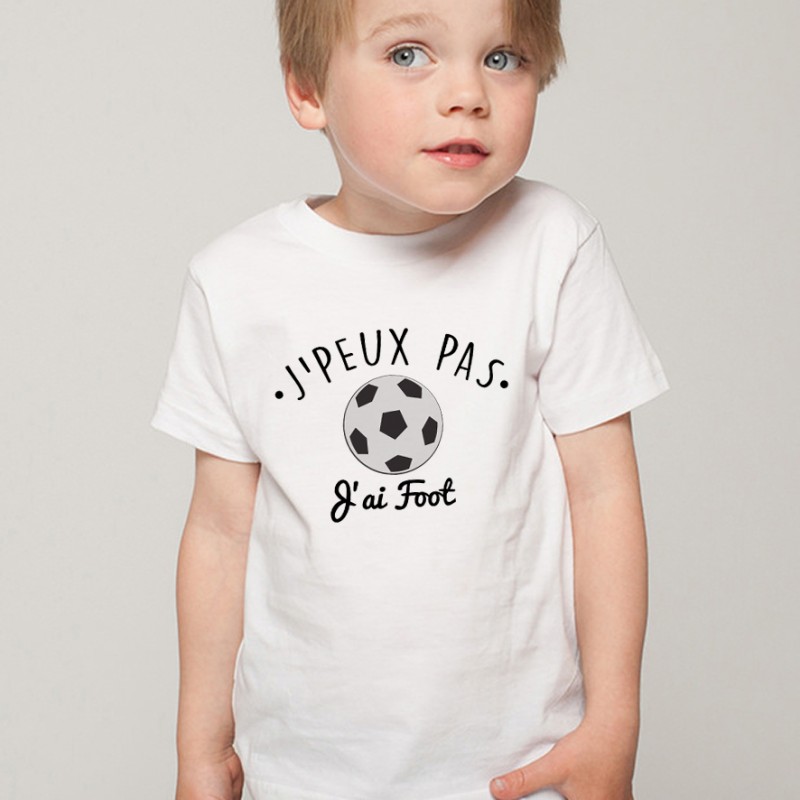 T-shirt SPORT J'peux pas j'ai Foot