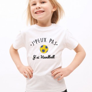 T-shirt SPORT J'peux pas j'ai Handball