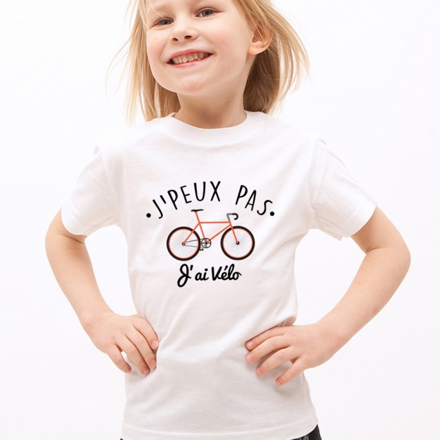 T-shirt SPORT J'peux pas j'ai Vélo