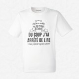 T-shirt J'ai lu un article sur les méfaits..