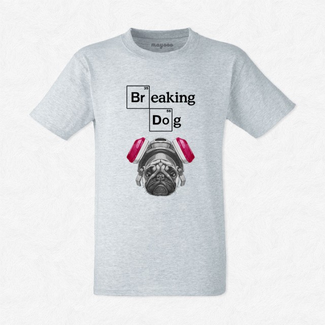 T-shirt Breaking dog