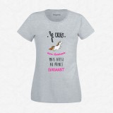 T-shirt Je crois aux licornes ET au prince charmant